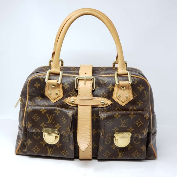Auth Louis Vuitton Monogram Manhattan GM Hand Bag - Picture 2 of 15